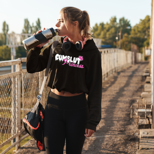 Princess Crop Top Hoodie